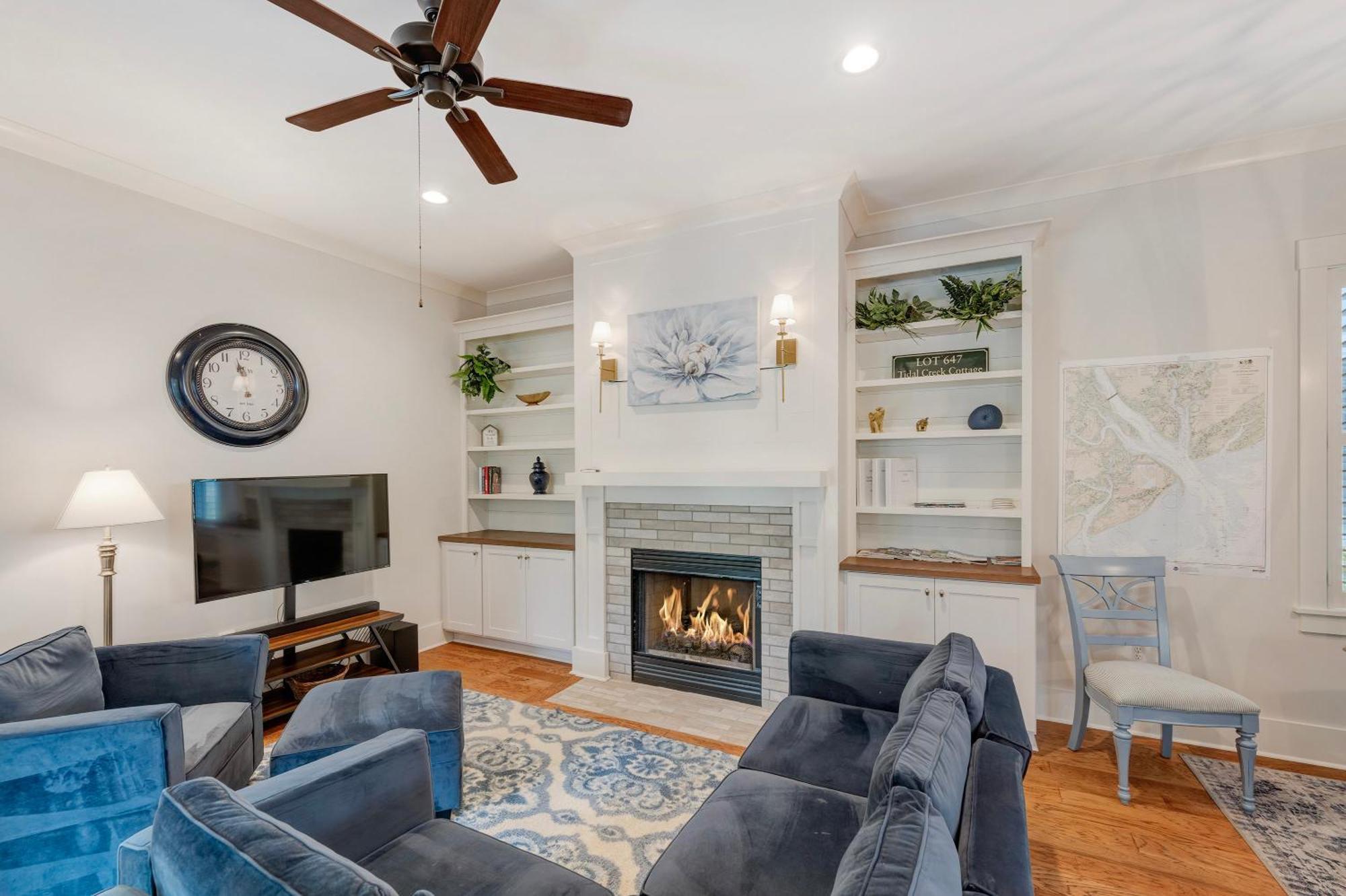 Low Country Cottage In Beautiful Habersham Beaufort Bagian luar foto