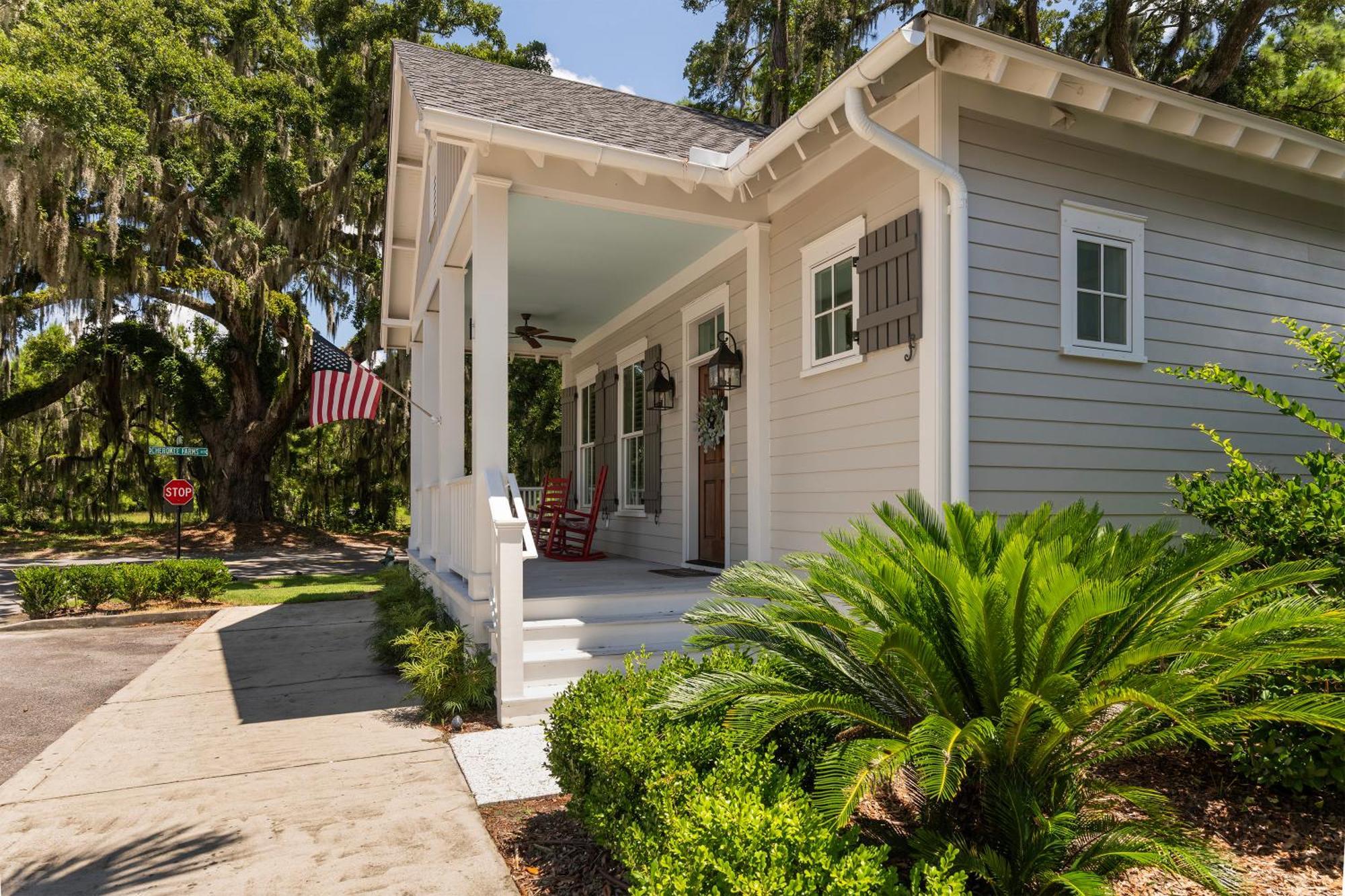 Low Country Cottage In Beautiful Habersham Beaufort Bagian luar foto